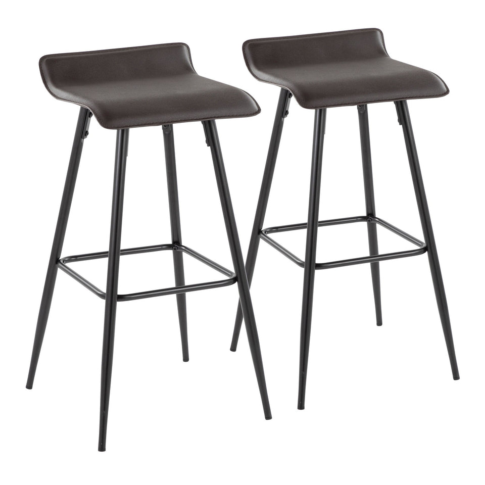 Ale 30" Fixed-Height Barstool - Set of 2
