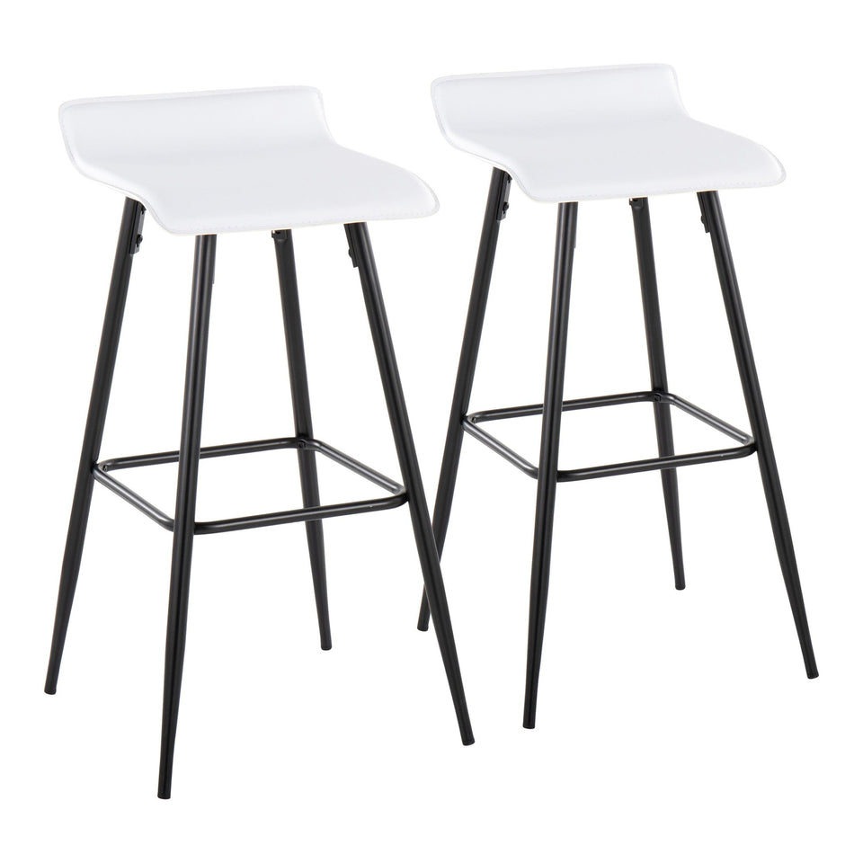 Ale 30" Fixed-Height Barstool - Set of 2