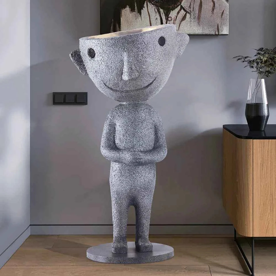 Alien Statue Floor Lamp