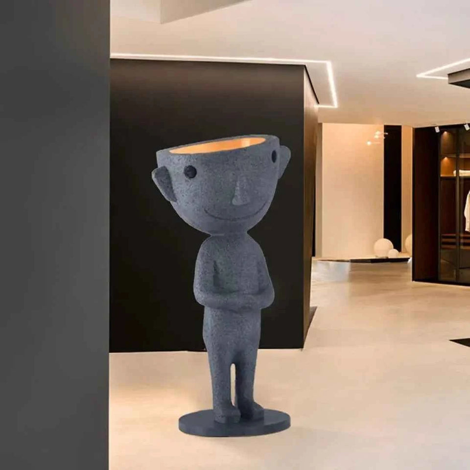 Alien Statue Floor Lamp