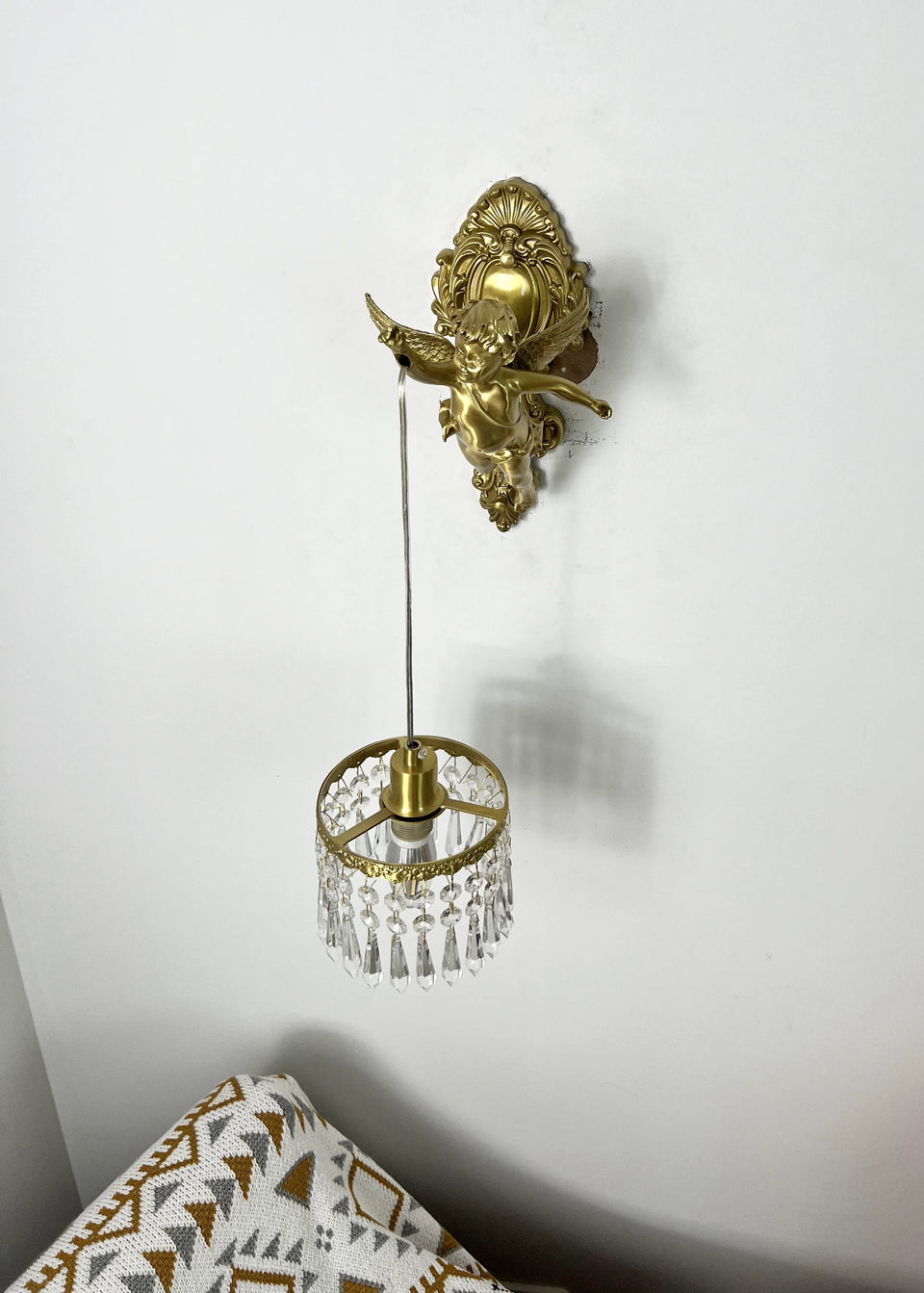Angel Glass Wall Light