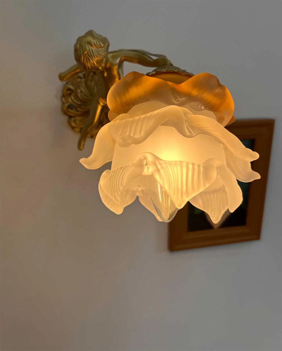 Angel Glass Wall Light