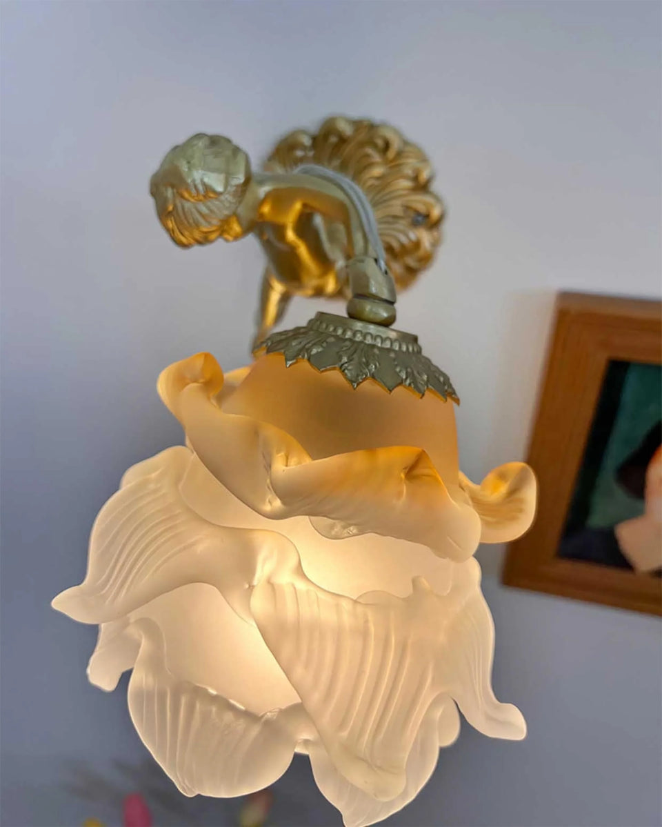 Angel Glass Wall Light