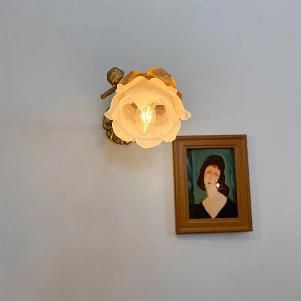 Angel Glass Wall Light