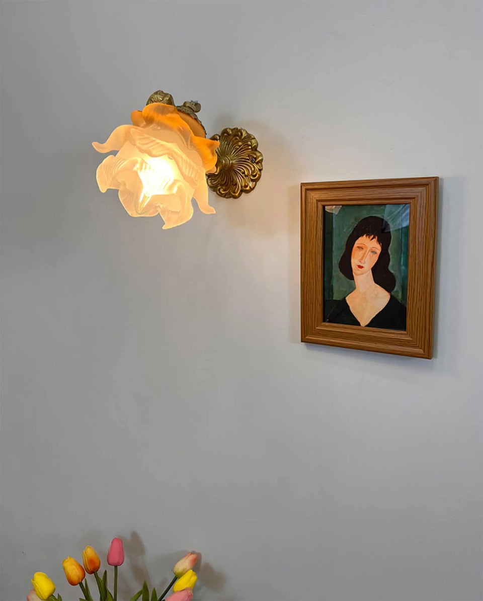 Angel Glass Wall Light