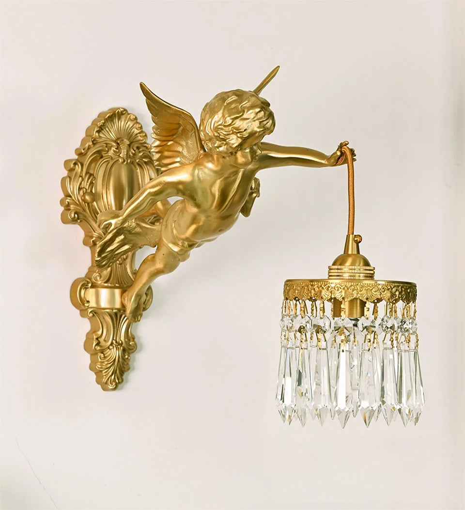 Angel Glass Wall Light
