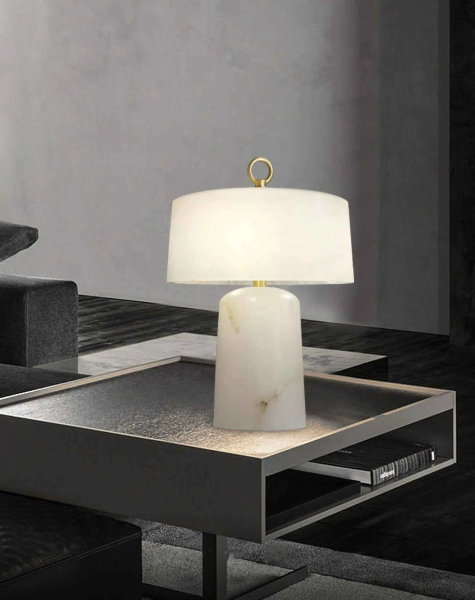 Alabaster Aogashima Table Lamp