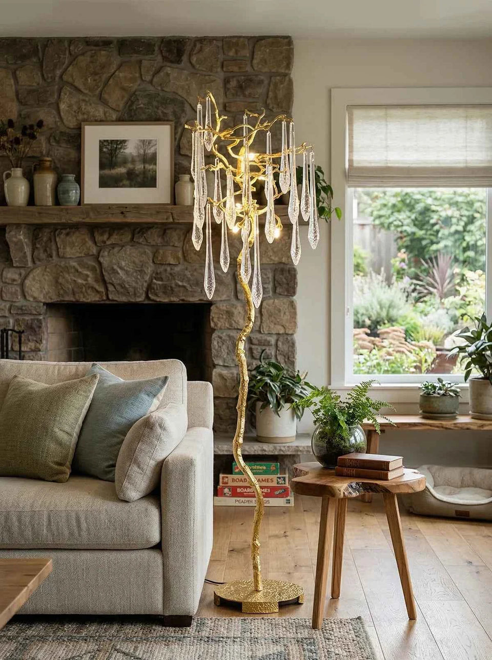 Aqua Babylonica Floor Lamp