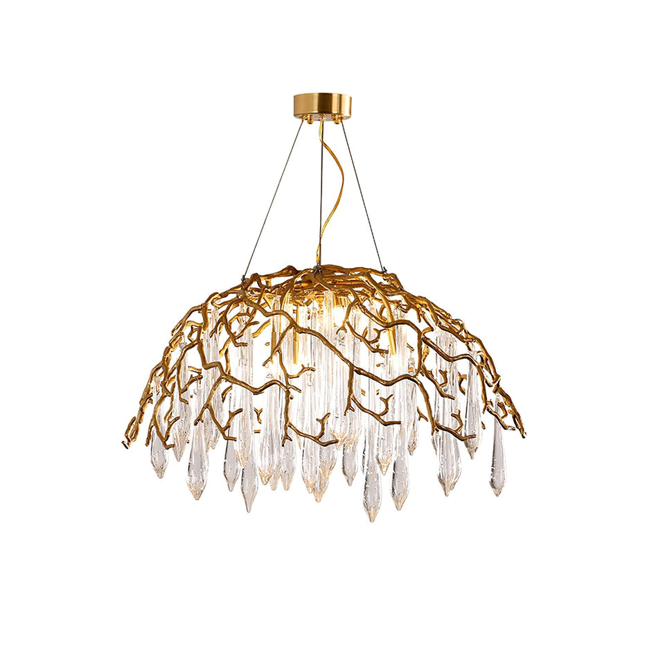 Aqua Dome Chandelier