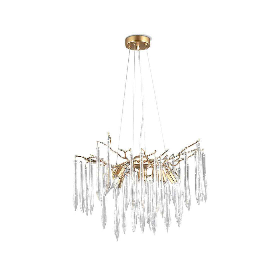 Aqua Funnel Chandelier