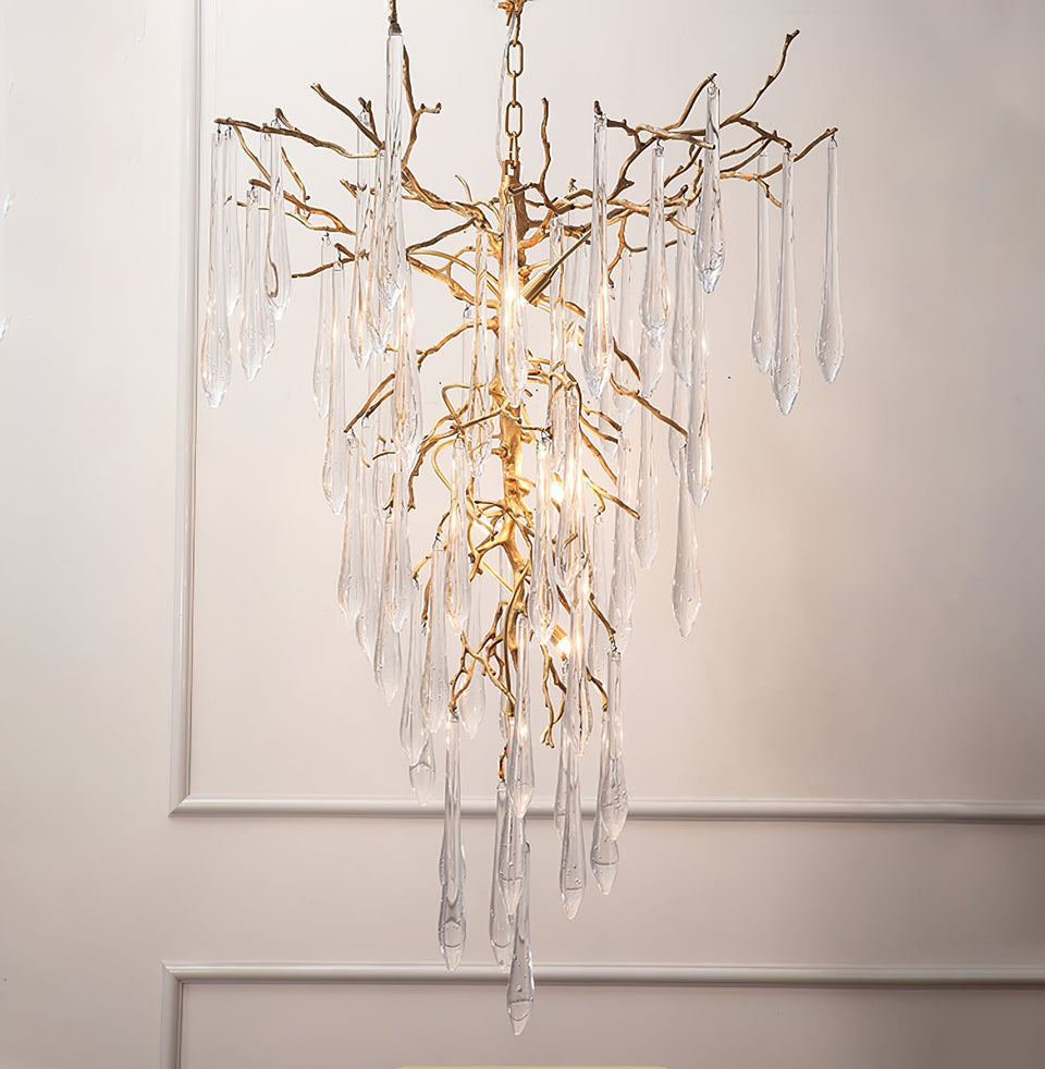 Aqua Parable Chandeliers