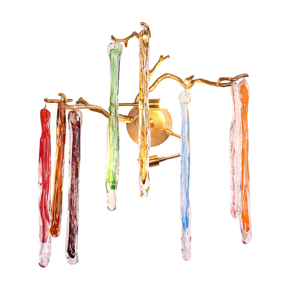 Aqua Salix Crystal Wall Lamp