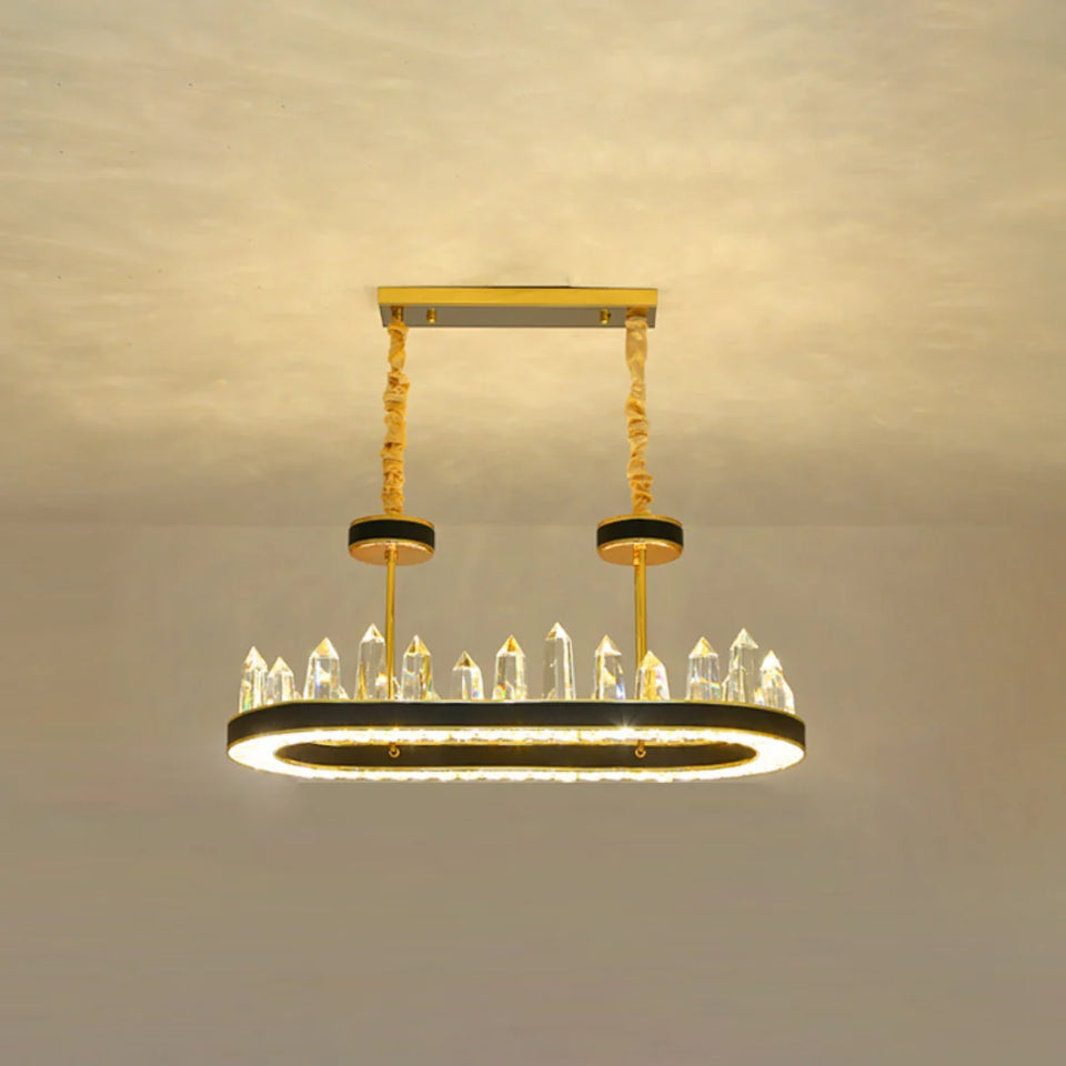 Argus Round Crystal Chandelier