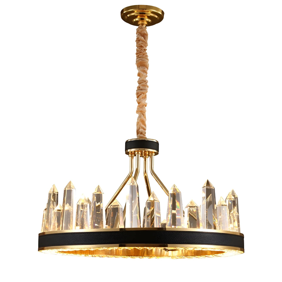 Argus Round Crystal Chandelier