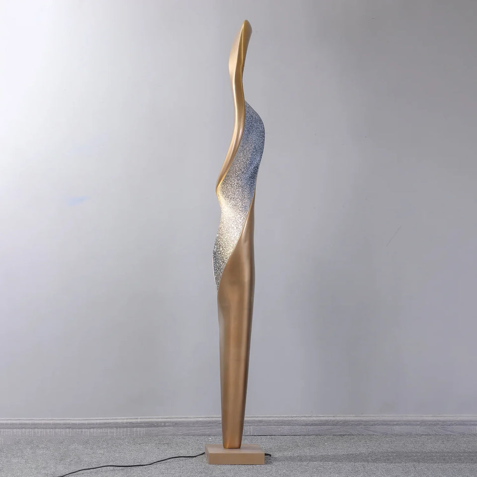 Art Torch Sculpture Floor Lamp