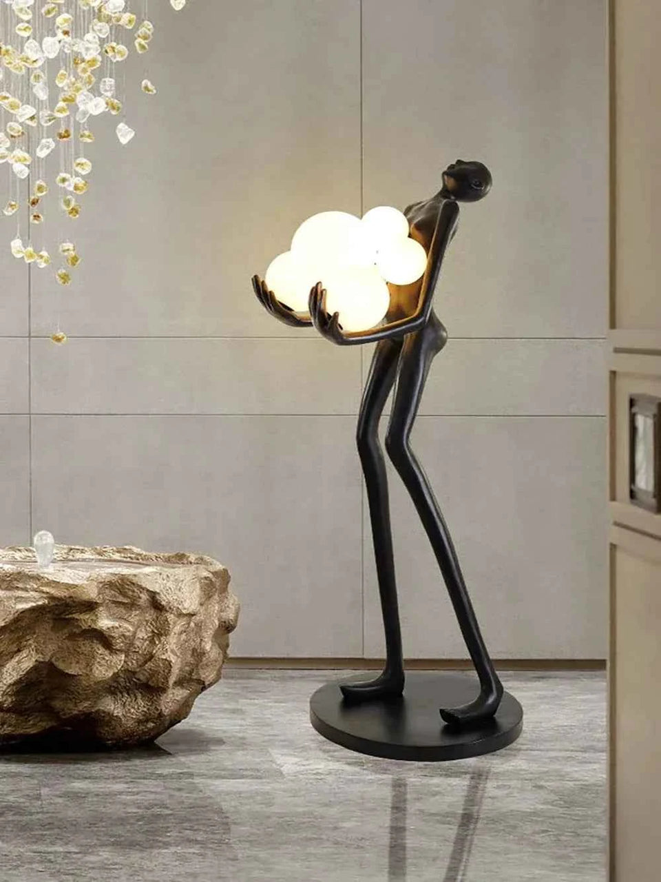 Artistic Decorative Figure Floor Lamp