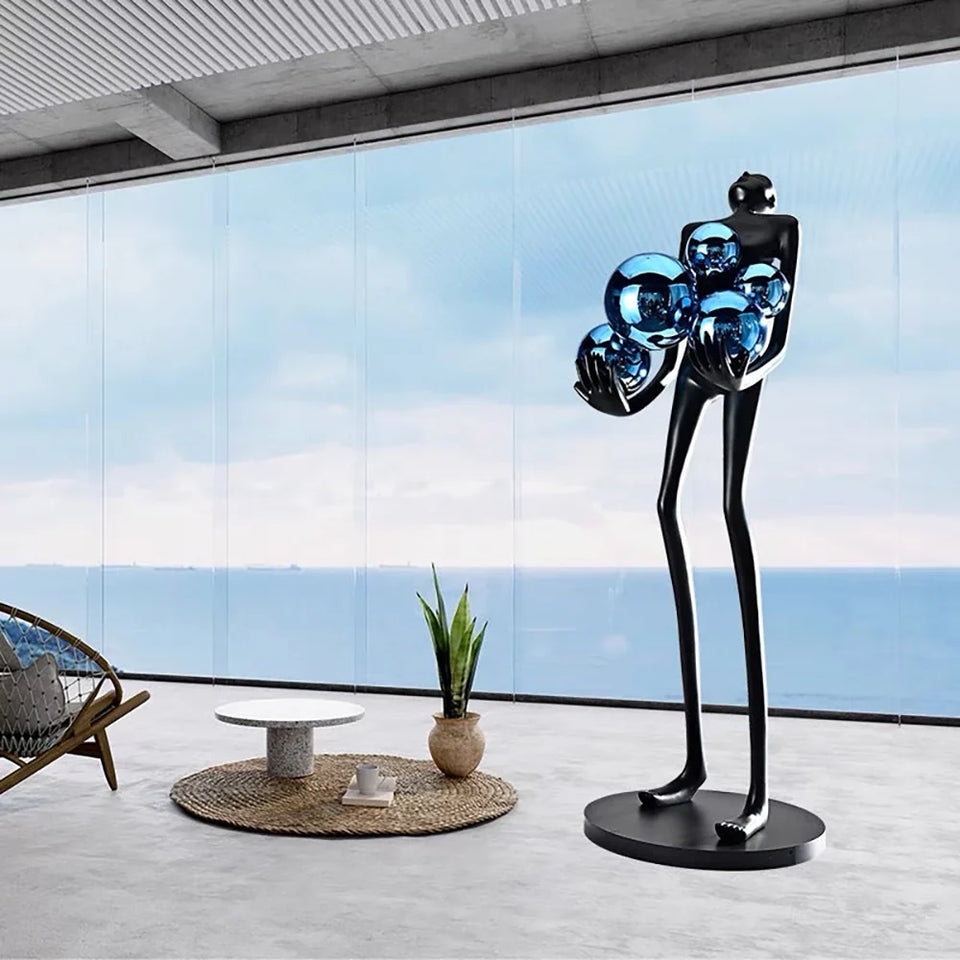 Artistic Decorative Figure Floor Lamp