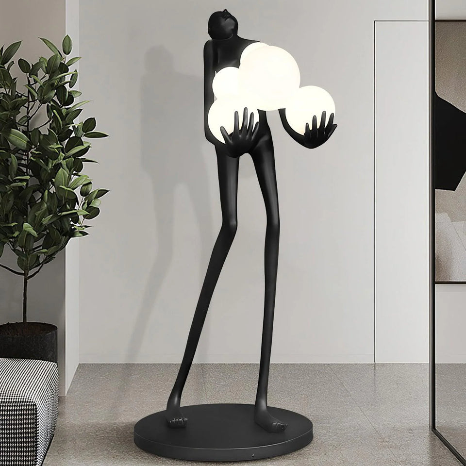Artistic Decorative Figure Floor Lamp