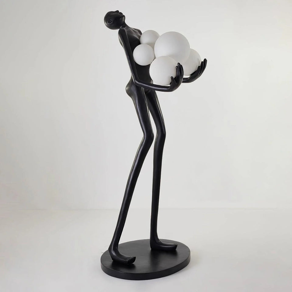 Artistic Decorative Figure Floor Lamp
