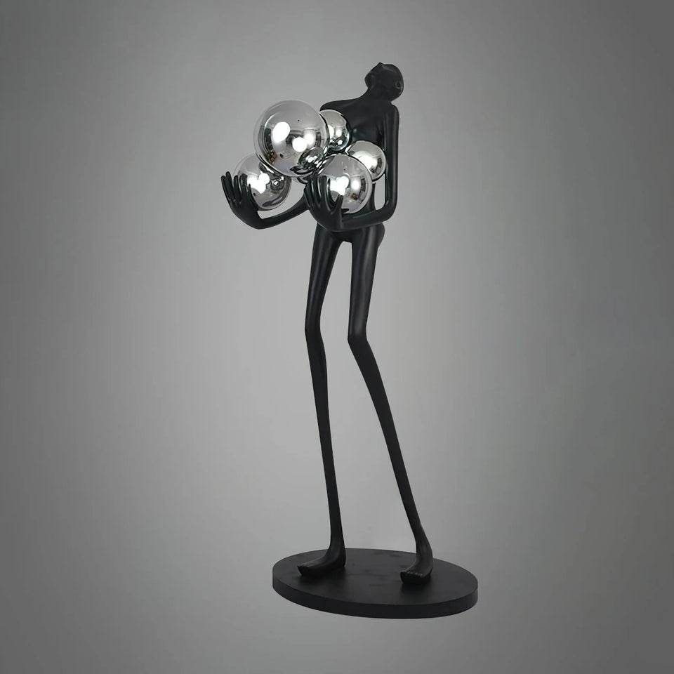 Artistic Decorative Figure Floor Lamp