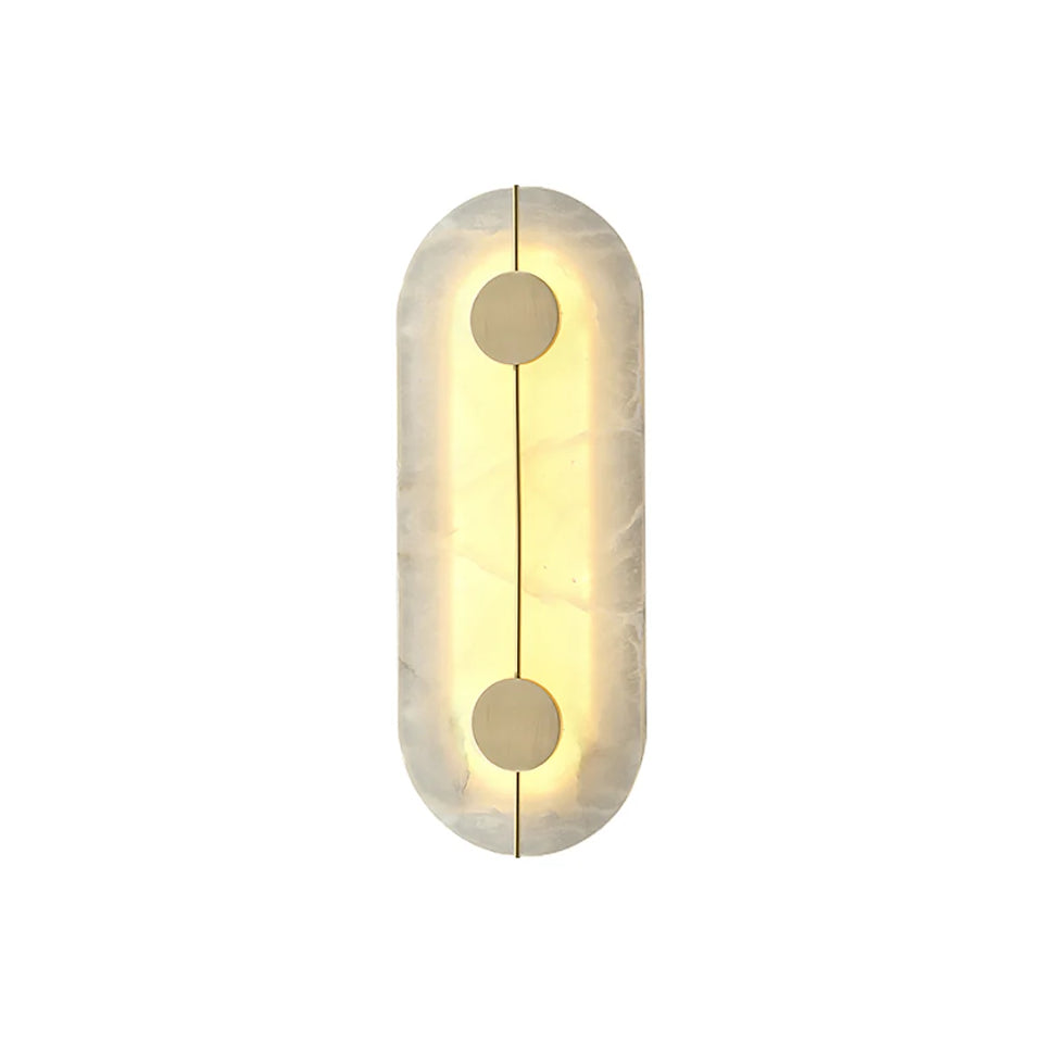 Artistic Simple Alabaster Wall Lamp