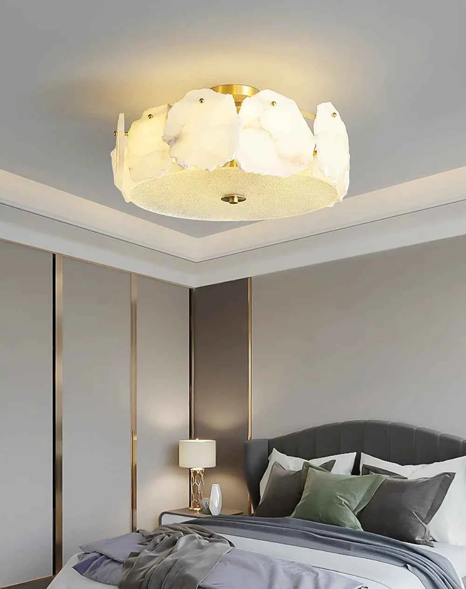 Artze Alabaster Ceiling Light