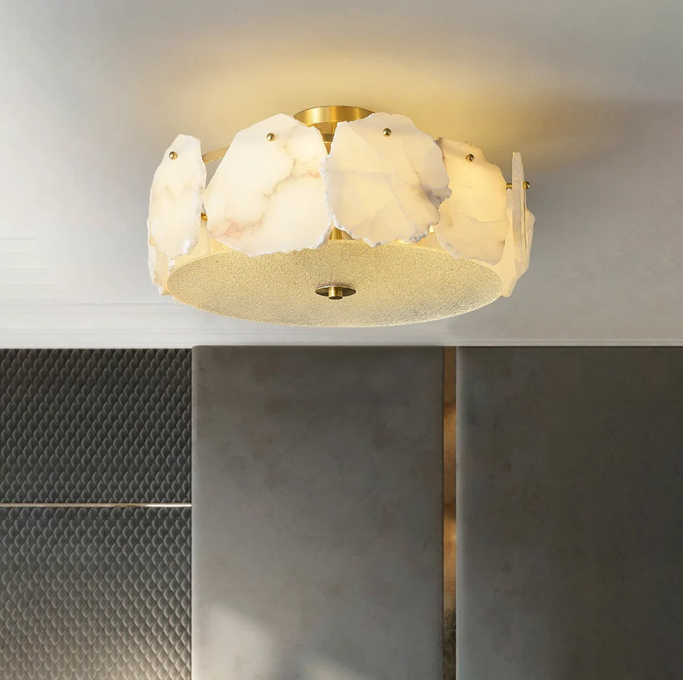 Artze Alabaster Ceiling Light