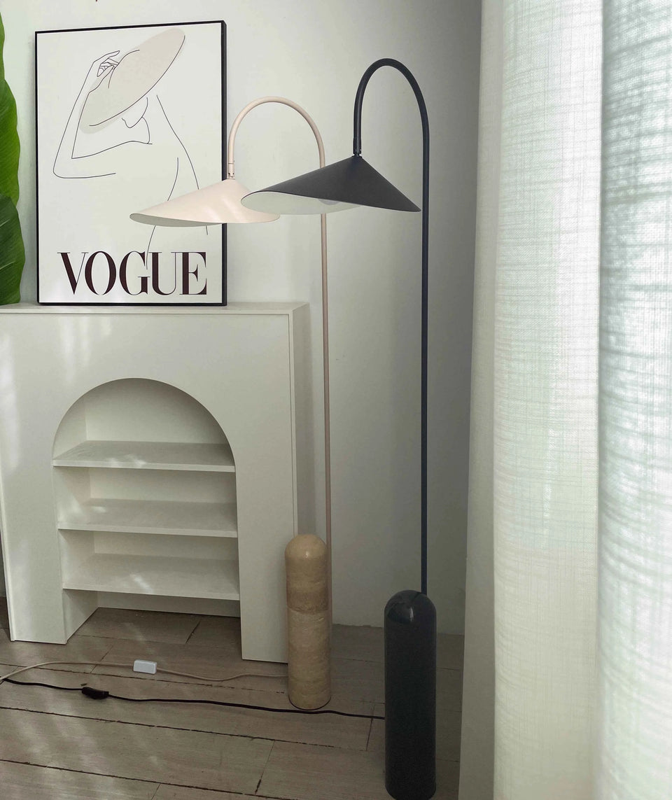 Arum Marble Floor Lamp