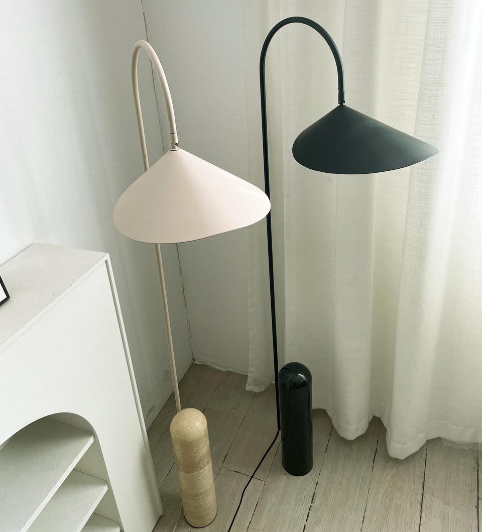Arum Marble Floor Lamp