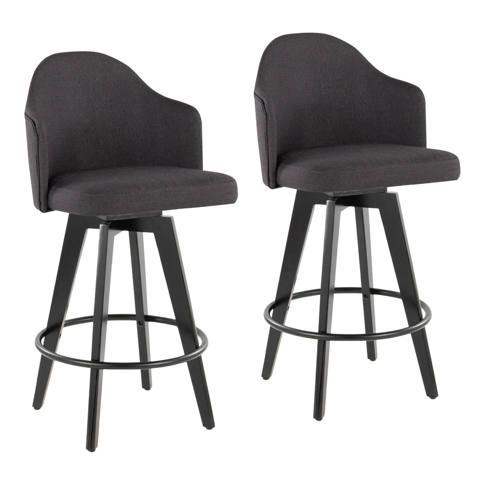 Ahoy 26" Fixed-Height Counter Stool - Set of 2