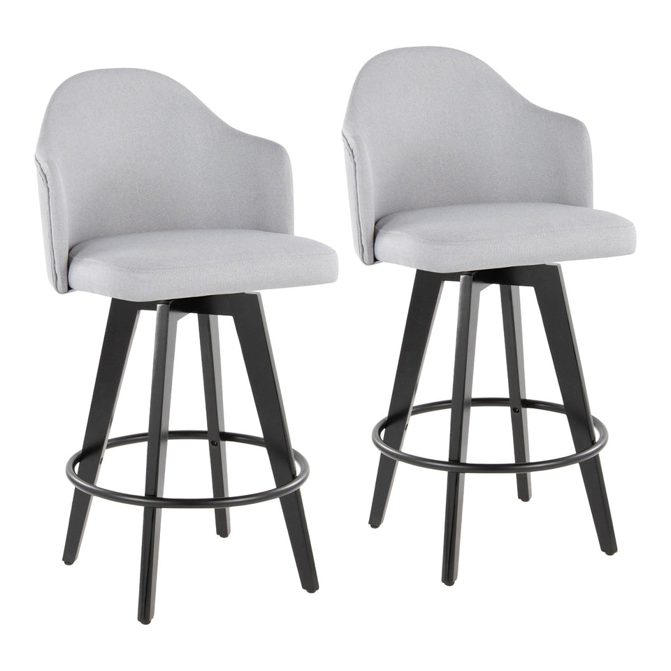 Ahoy 26" Fixed-Height Counter Stool - Set of 2