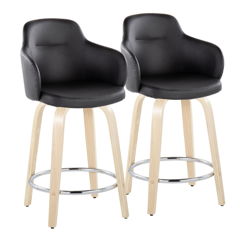 Boyne 24" Fixed-Height Counter Stool - Set of 2