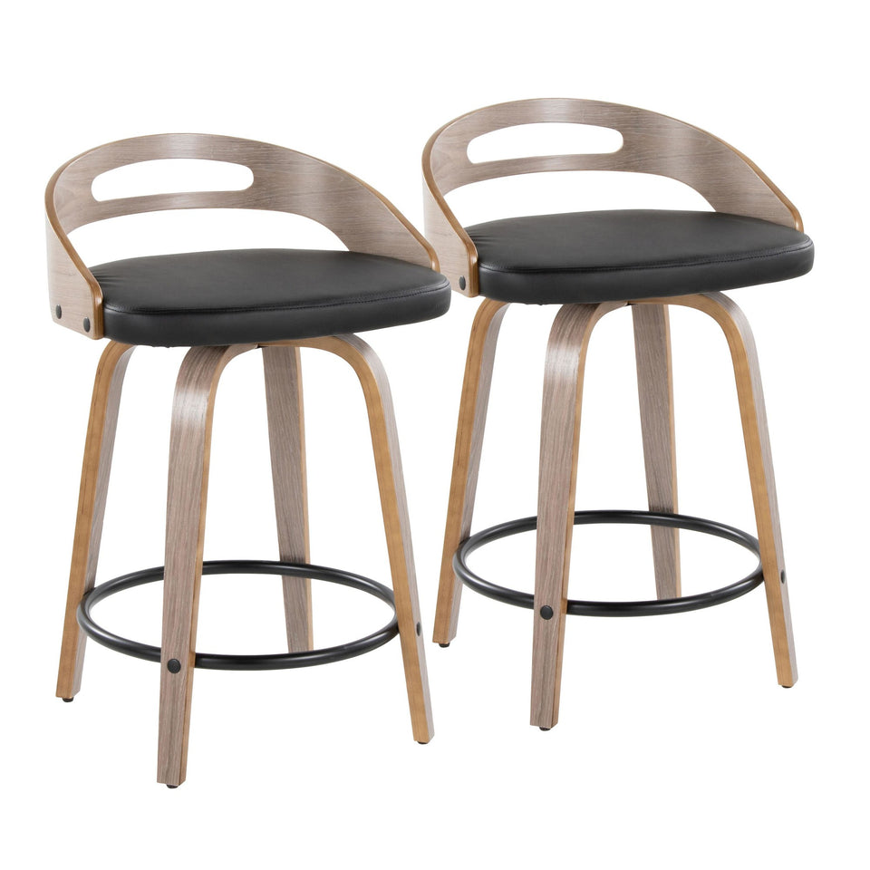 Cassis 24" Fixed-Height Counter Stool - Set of 2