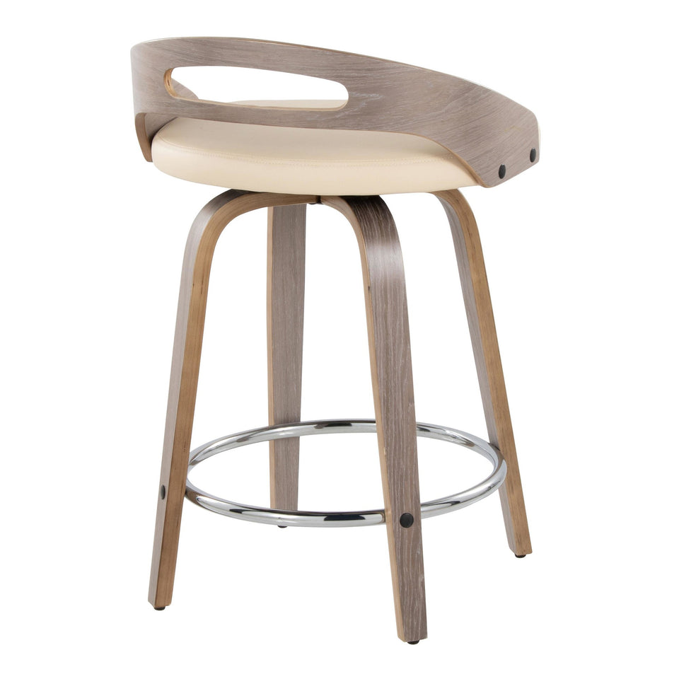 Cassis 24" Fixed-Height Counter Stool - Set of 2