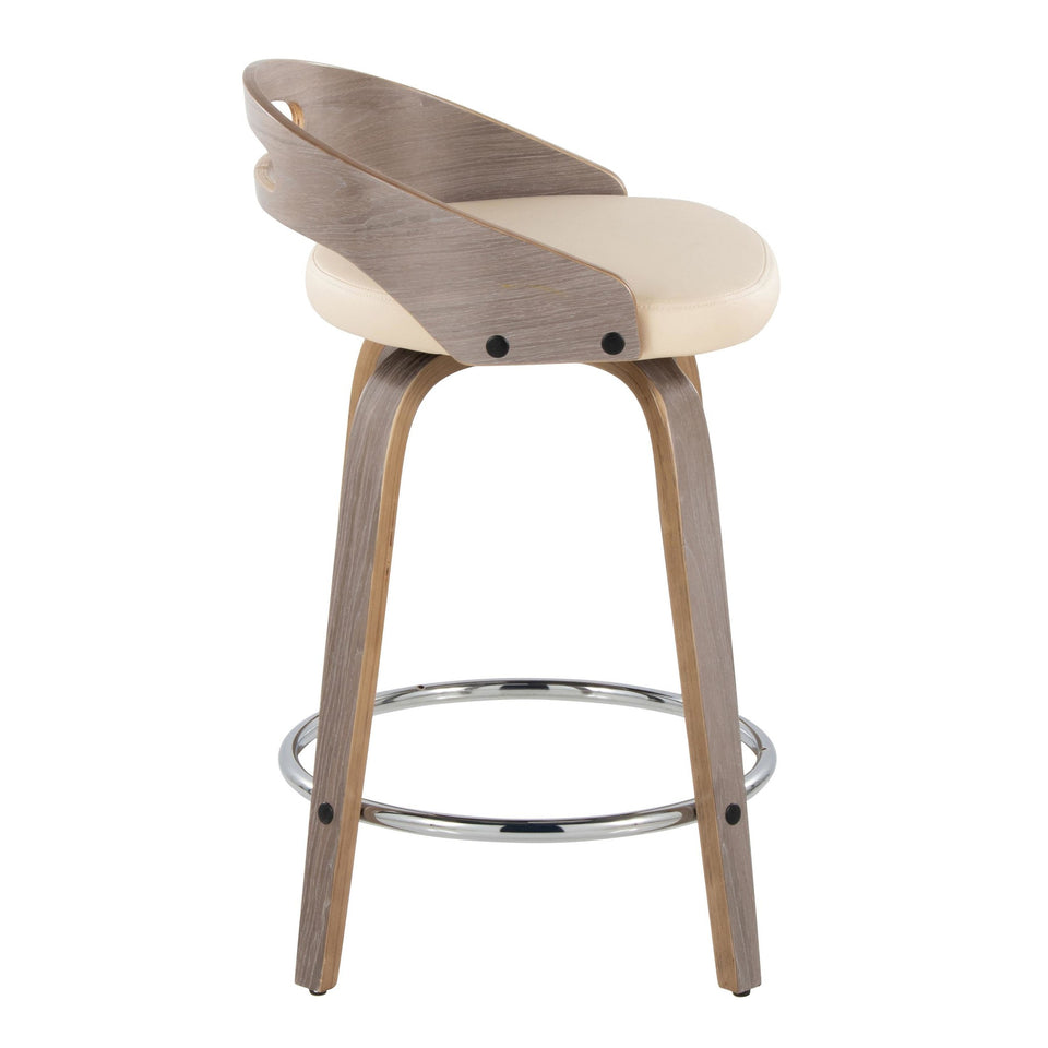 Cassis 24" Fixed-Height Counter Stool - Set of 2
