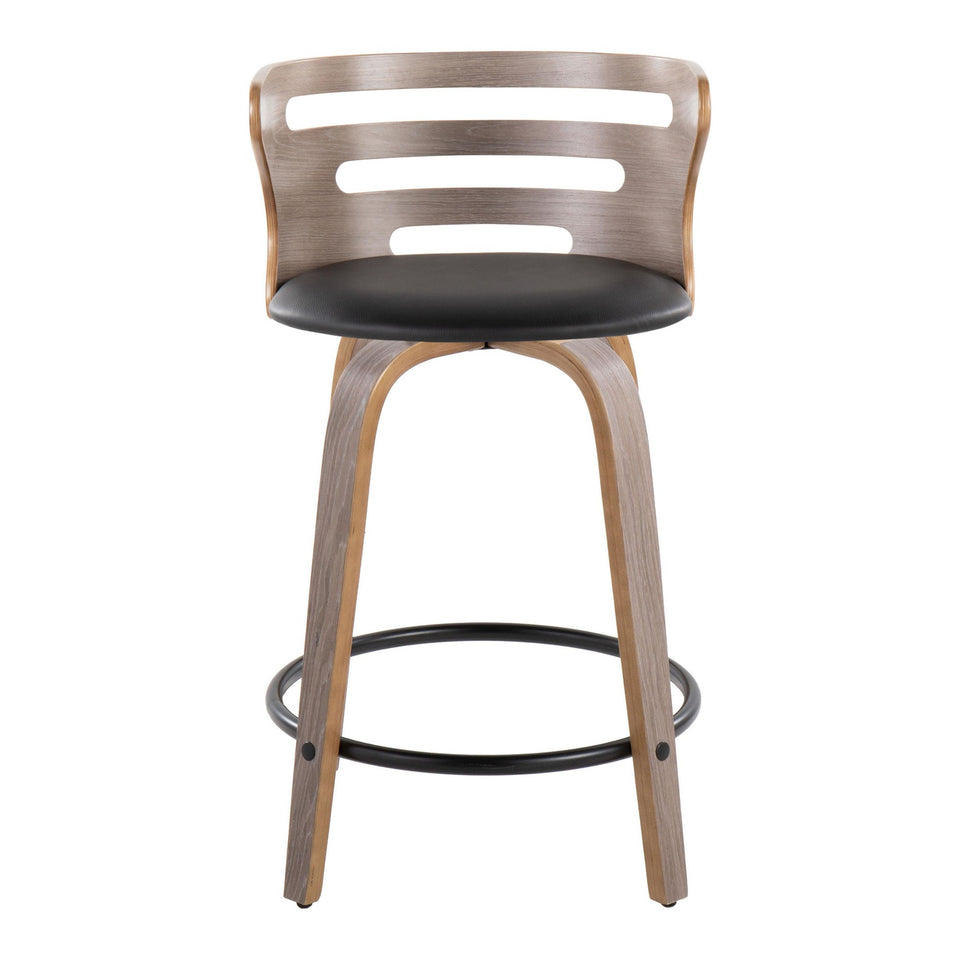 Cosini 24" Fixed-Height Counter Stool - Set of 2