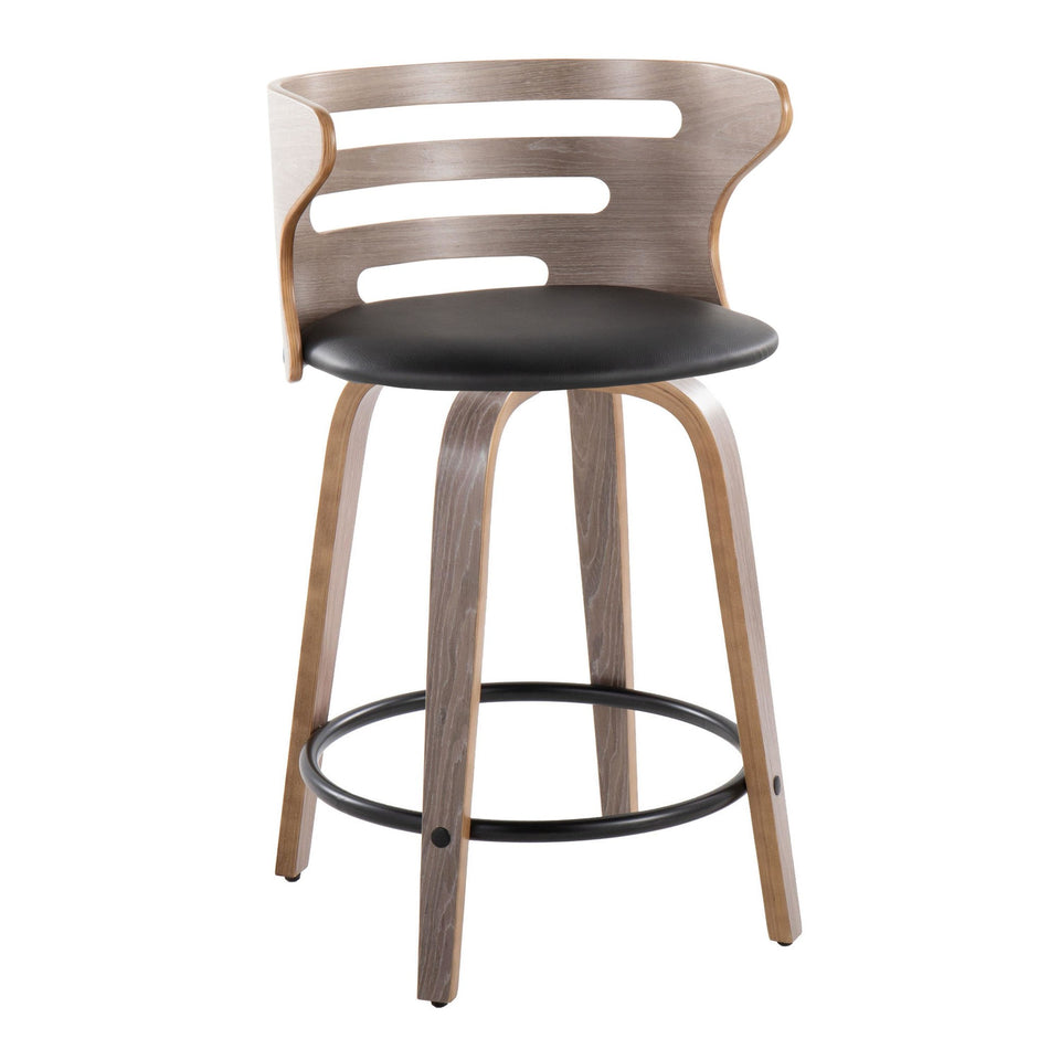 Cosini 24" Fixed-Height Counter Stool - Set of 2