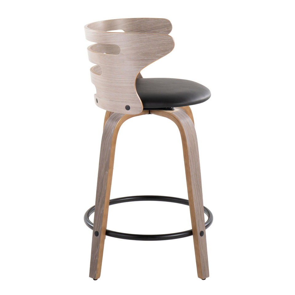 Cosini 24" Fixed-Height Counter Stool - Set of 2