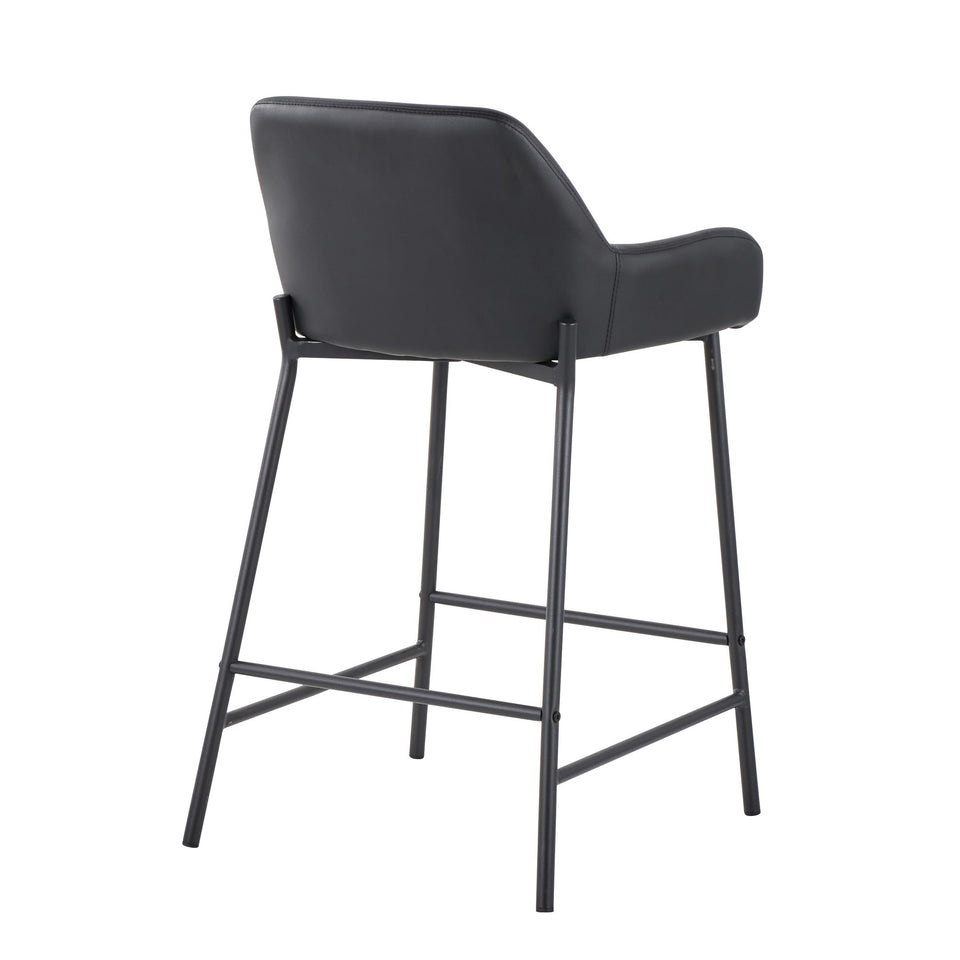 Daniella 24" Fixed-Height Counter Stool - Set of 2