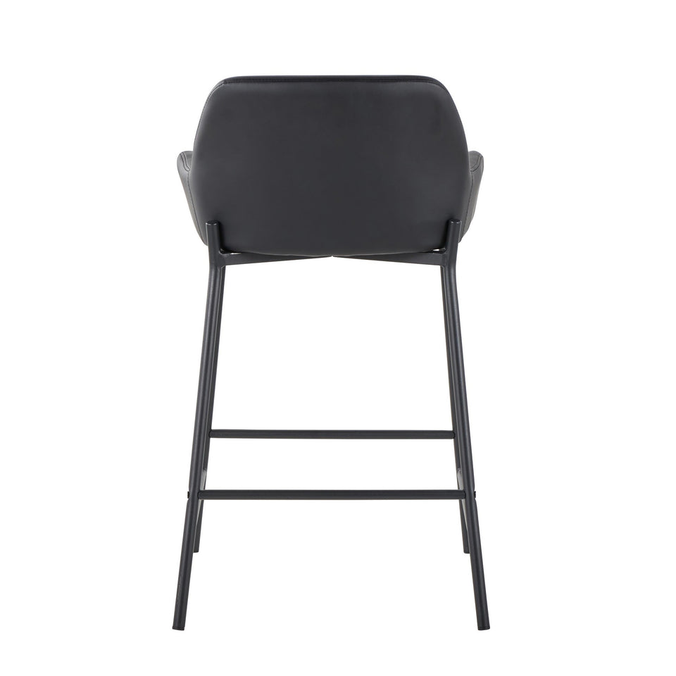 Daniella 24" Fixed-Height Counter Stool - Set of 2