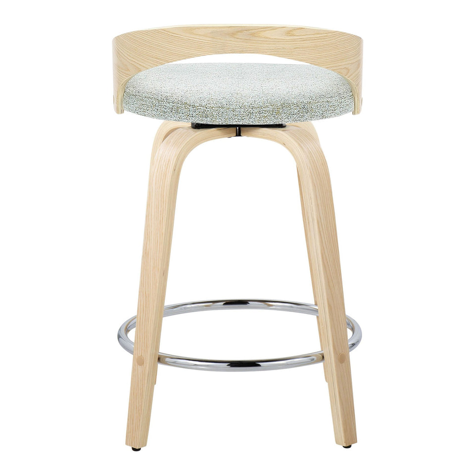 Grotto 24" Fixed-Height Counter Stool - Set of 2