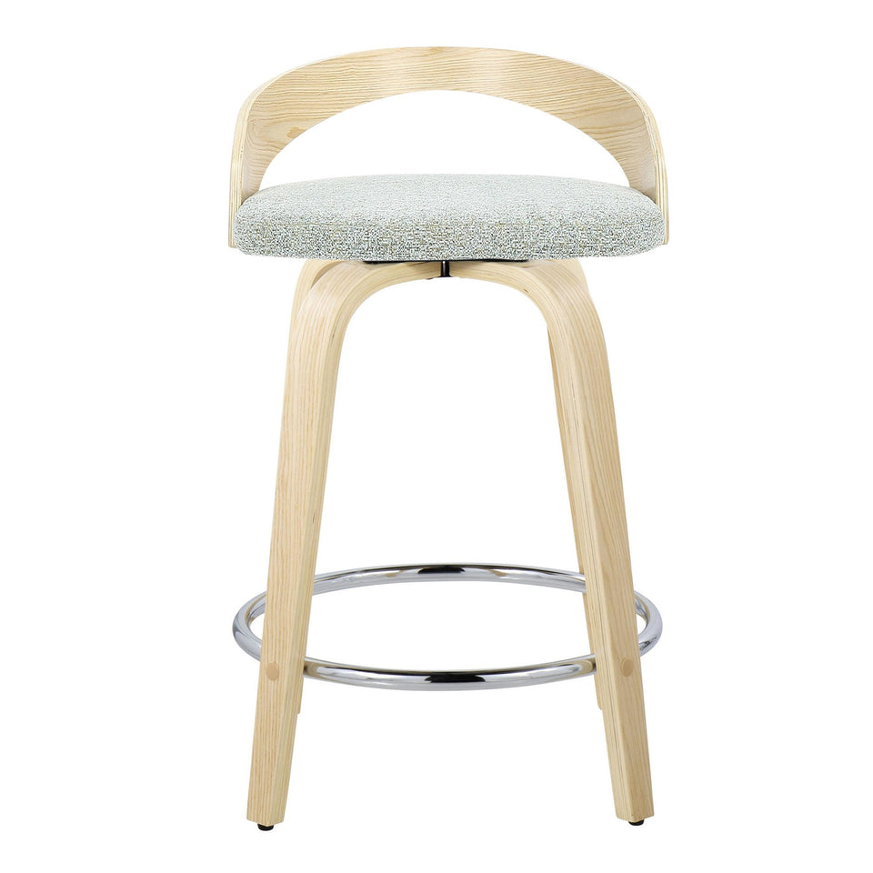 Grotto 24" Fixed-Height Counter Stool - Set of 2