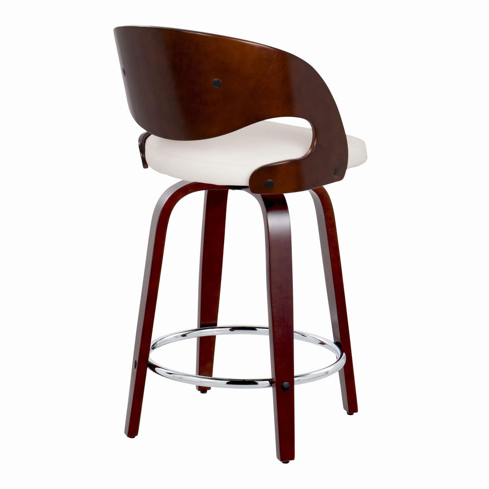 Pino 24" Fixed-Height Barstool - Set of 2