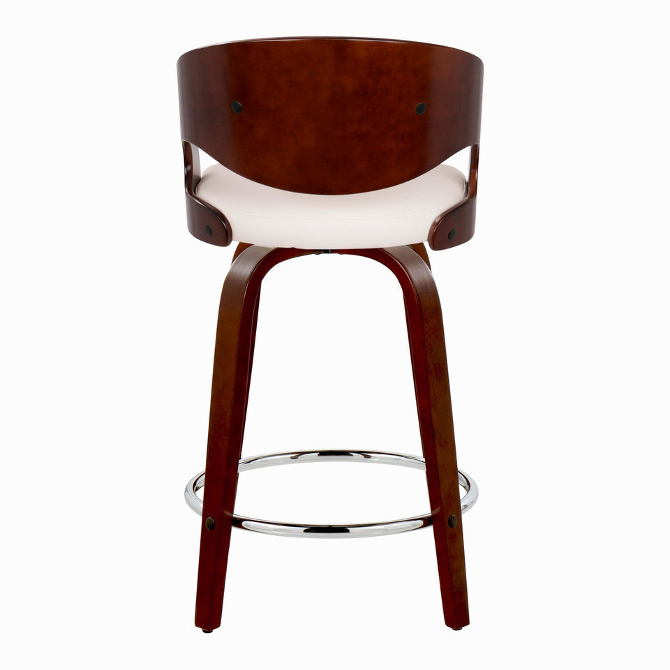 Pino 24" Fixed-Height Barstool - Set of 2