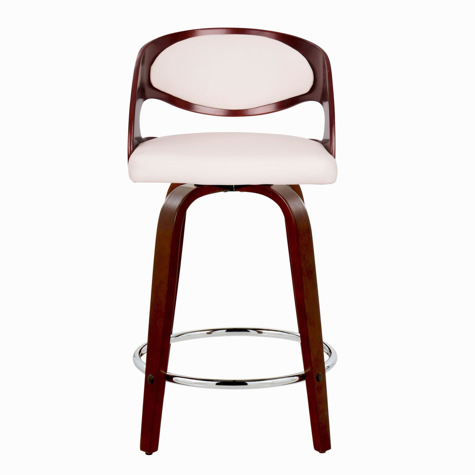 Pino 24" Fixed-Height Barstool - Set of 2