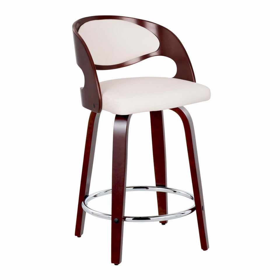 Pino 24" Fixed-Height Barstool - Set of 2