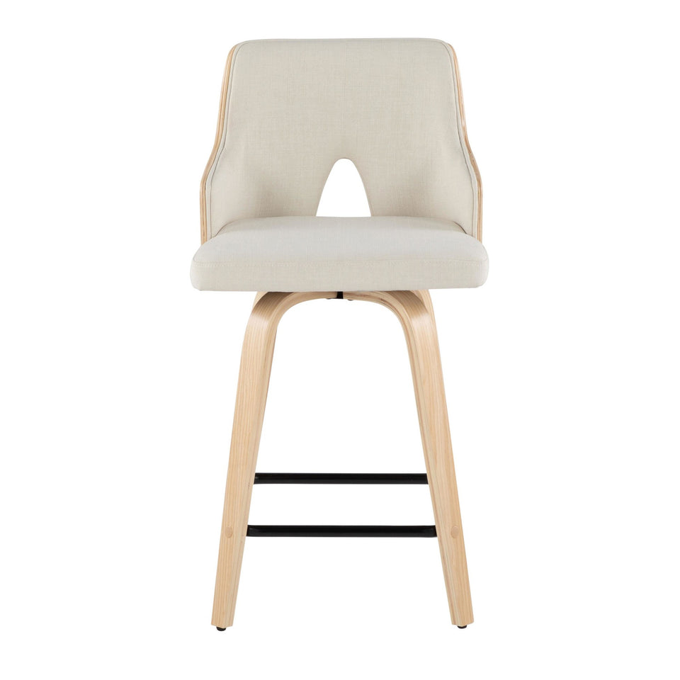 Stella 24" Fixed-Height Counter Stool - Set of 2