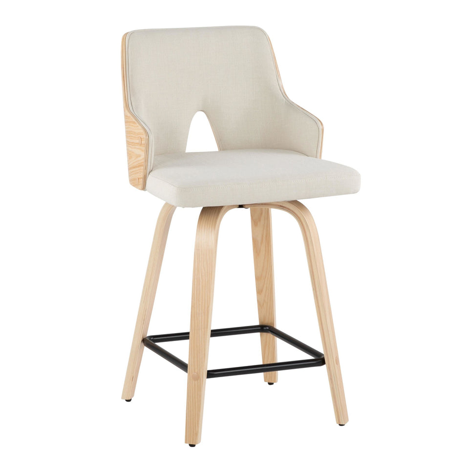 Stella 24" Fixed-Height Counter Stool - Set of 2