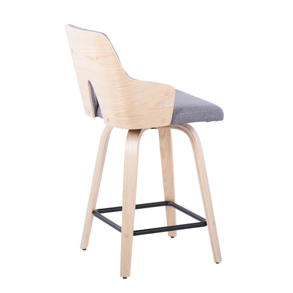 Stella 24" Fixed-Height Counter Stool - Set of 2