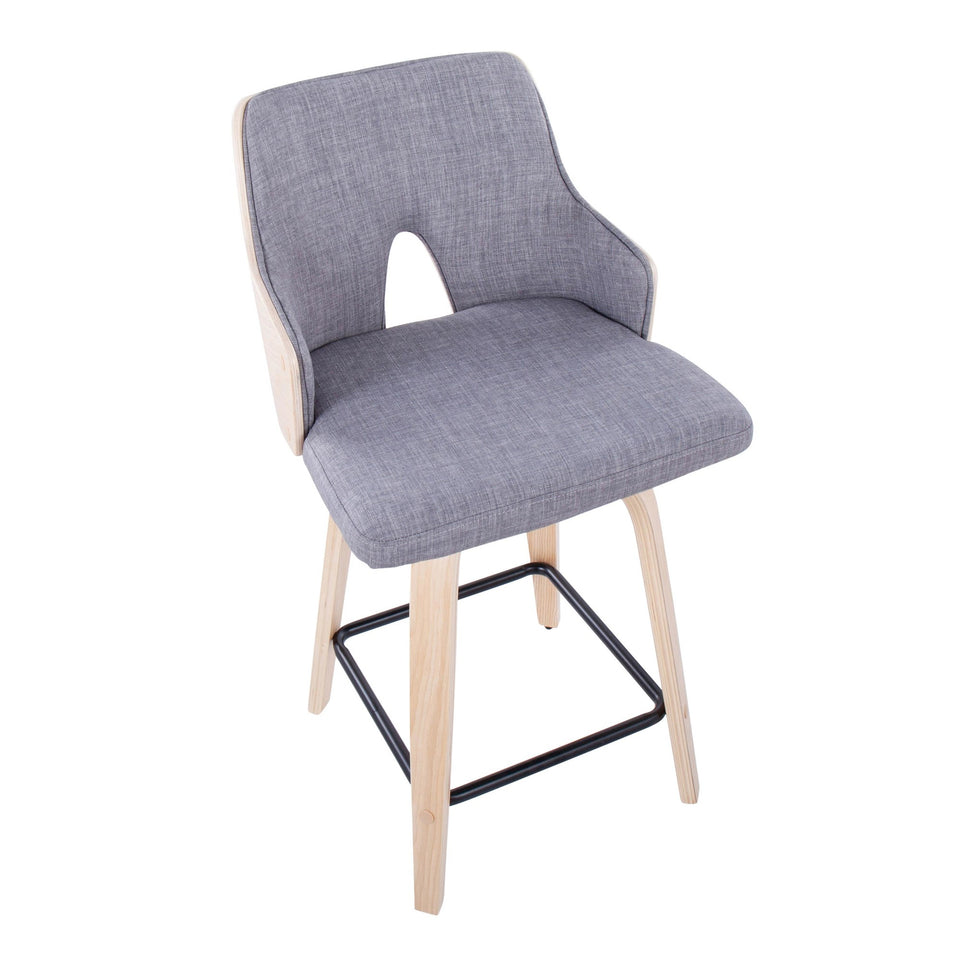 Stella 24" Fixed-Height Counter Stool - Set of 2